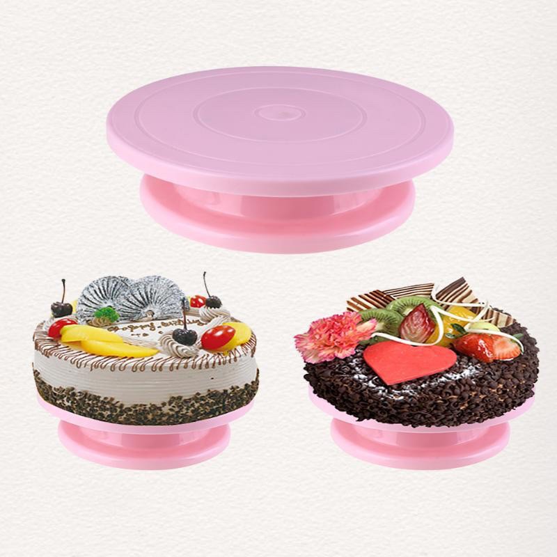 Bàn xoay nhựa trang trí bánh kem 28cm