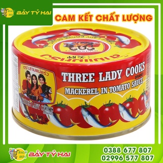 Lon 190gr Cá Mồi 3 Cô Gái Sốt Cà