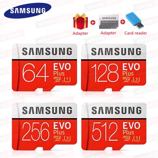 Thẻ Nhớ Samsung Evo Plus 16GB/32GB/64GB/128GB/256GB/512GB/1024GB Micro SDXC C10 U3 Micro SD 95MB/s