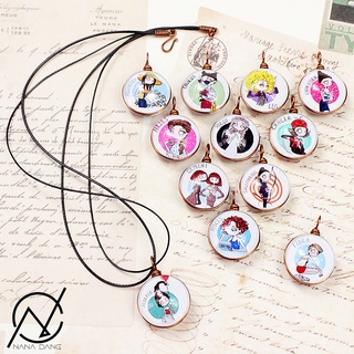 Dây chuyền cung hoàng đạo Zodiac màu sắc tươi sáng hình chibi 06647-DC0010