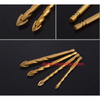 Mũi khoan gạch đa năng chữ thập - Loại dài