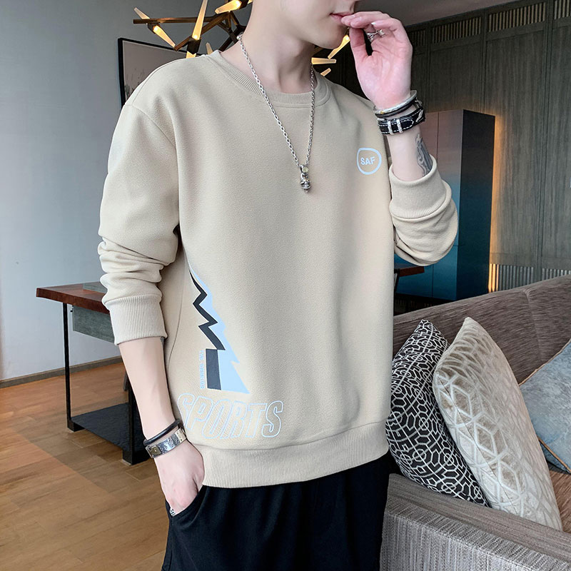 Áo sweater tay dài cổ tròn thời trang dành cho nam