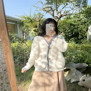 Áo Nora Cardigan len lông thỏ