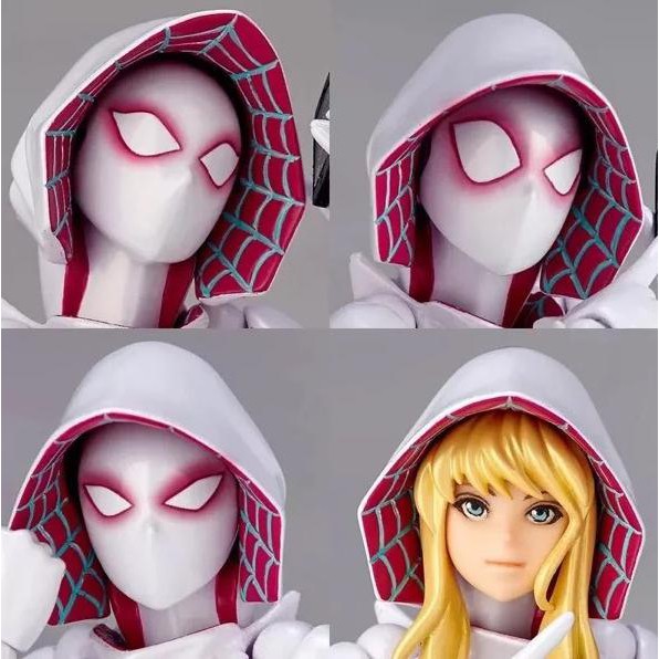 MÔ HÌNH GHOST SPIDER GWEN STACY CỬ ĐỘNG KHỚP 17CM Chopper Gaming Gear