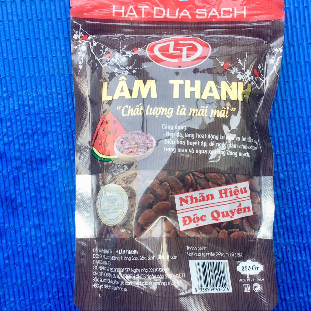 Hạt Dưa sạch không phẩm công ty Lâm Thanh an toàn sức khoẻ cắn ko bể nát rát họng hạt mẩy chắc ko tẩm nhớt tạo bóng