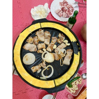 Khay nướng bếp gas Kitchen Flower Hàn Quốc 37cm NY2499