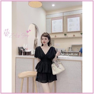 Set voan chiffon 2 lớp siêu đẹp [s]