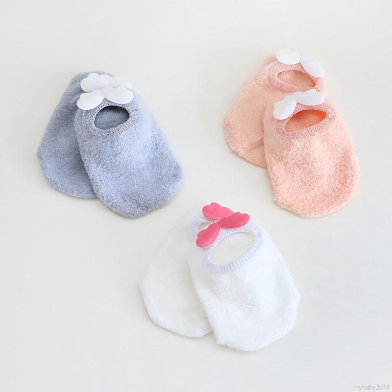 My Baby  Tất cotton chống trượt hoạ tiết hoạt hình cho bé