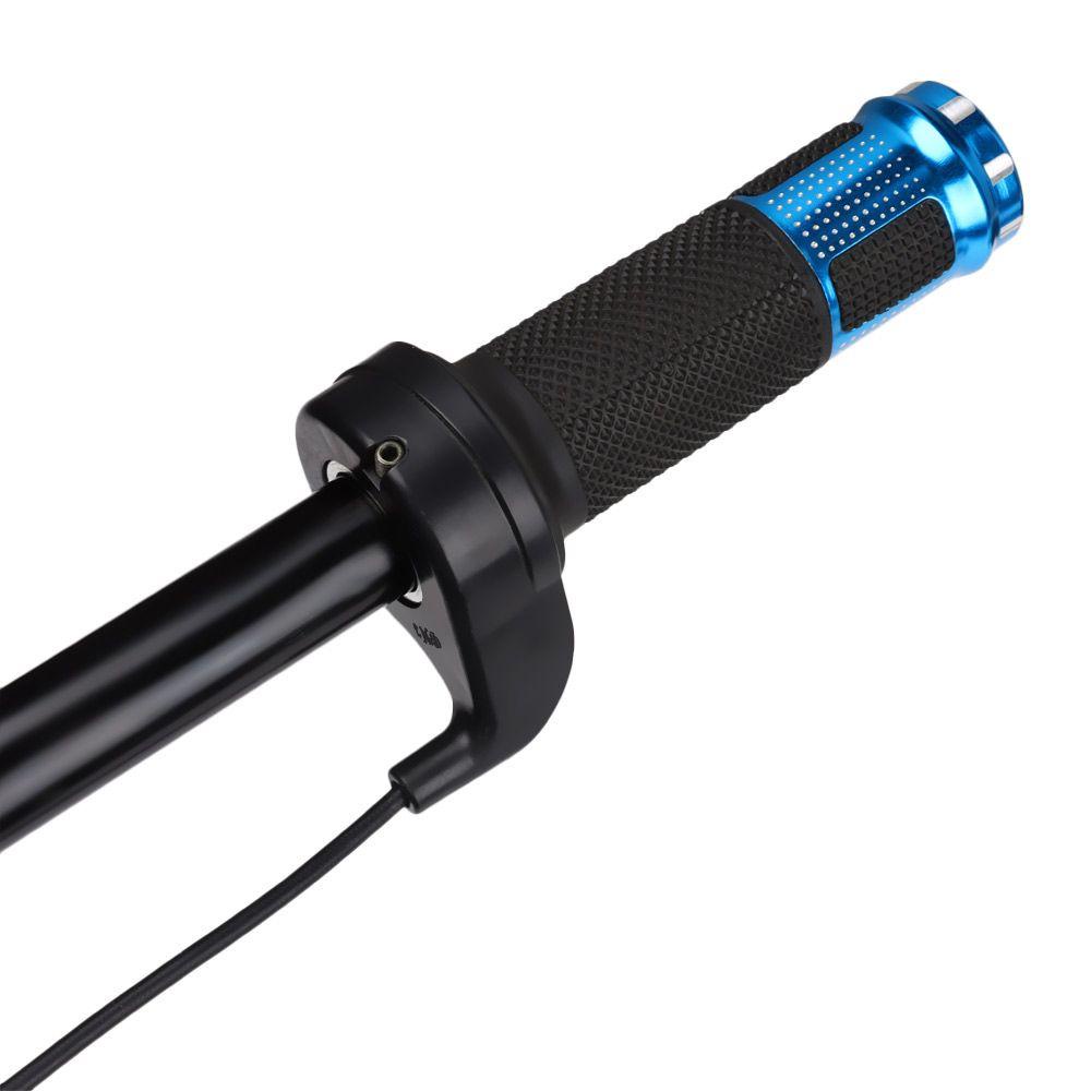 MUVAKO 1 Cặp Tay Ga 3 Dây Xoắn Màu Xanh Dương Siêu Bền Tiện Dụng