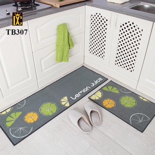 Bộ 2 miếng thảm lau chân nhà bếp 40-120cm