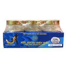 Yến sào cao cấp Thiên Triều Không đường (Hộp 6 lọ) 12%