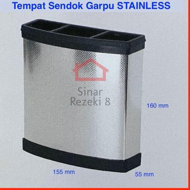Giá Inox Đựng Dụng Cụ Nhà Bếp Tiện Dụng | BigBuy360 - bigbuy360.vn