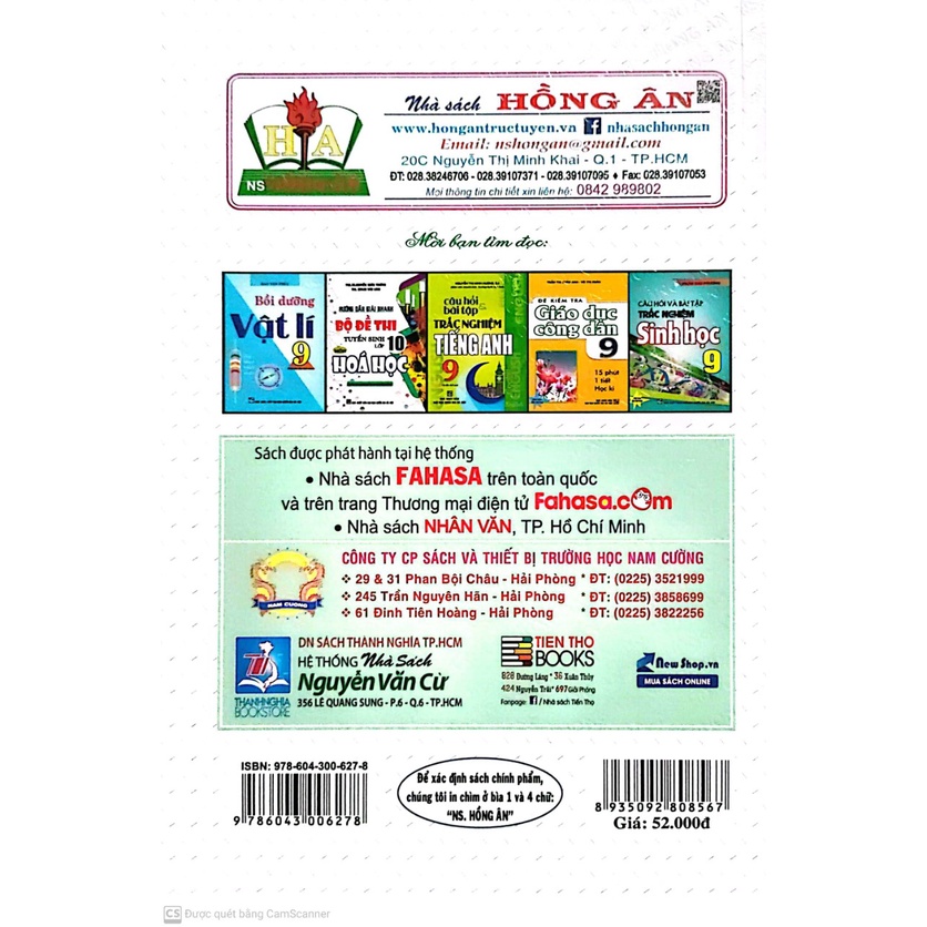 Sách - 500 Bài Tập Vật Lí 9