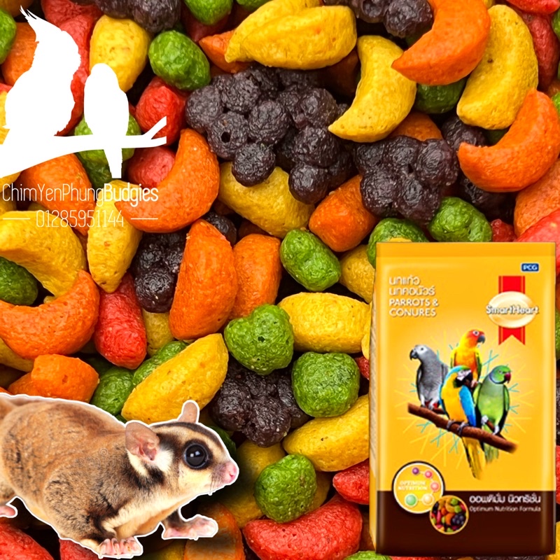 1kg hạt trái cây Kaytee Cp đủ màu sắc cung cấp vitamin cho Pet cưng.