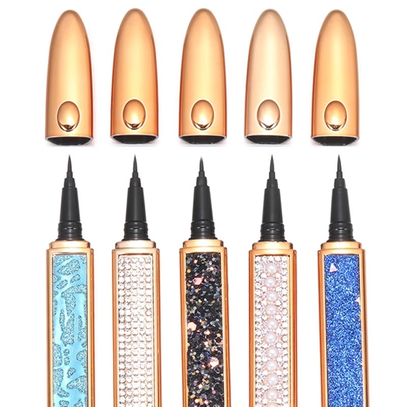 Bút Kẻ Mắt Dạng Lỏng Nhanh Khô Chống Thấm Nước Có Đầu Đóng Dấu Tiện Dụng