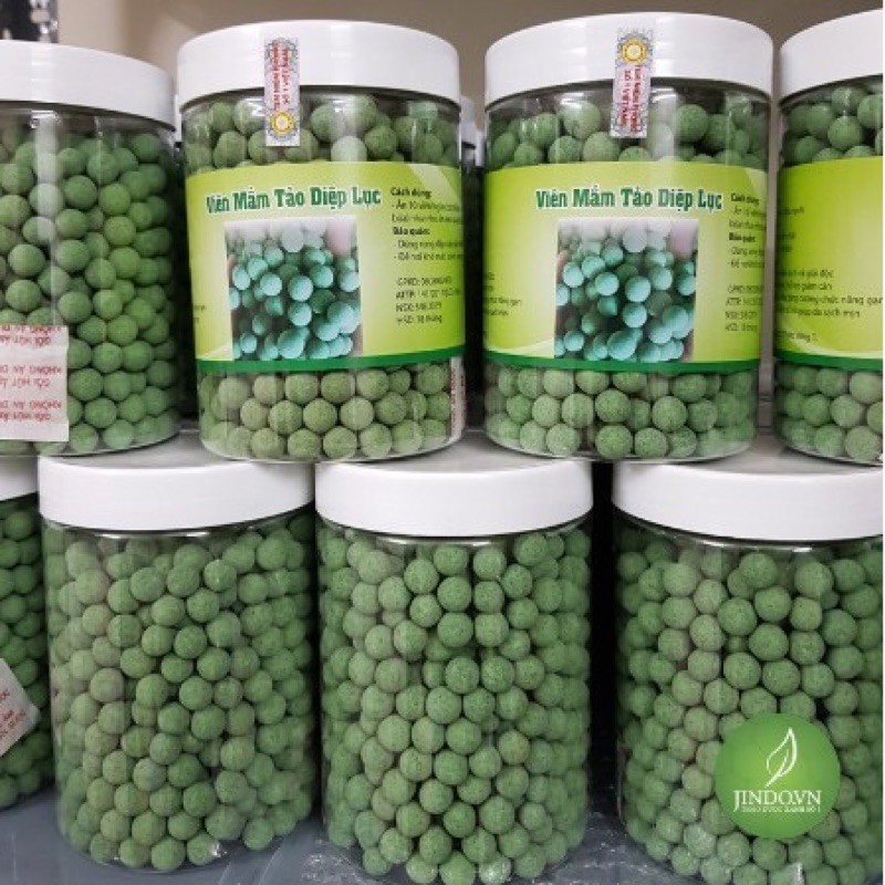 Viên mầm tảo diệp lục tăng vòng 1 đẹp da điều hòa nội tiết tố
