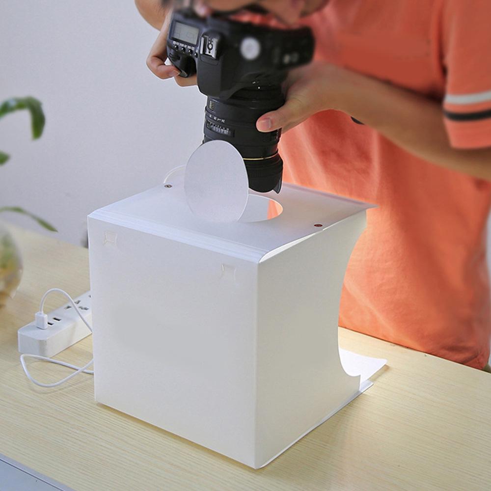 Hộp chụp ảnh mini có đèn LED
