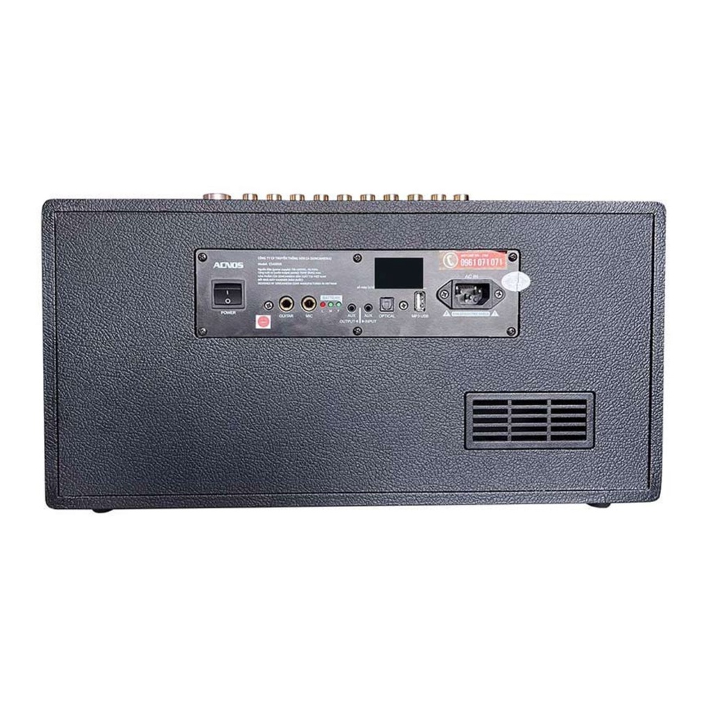 Loa karaoke di động Acnos CS450SR - Hàng chính hãng, bảo hành 12 tháng