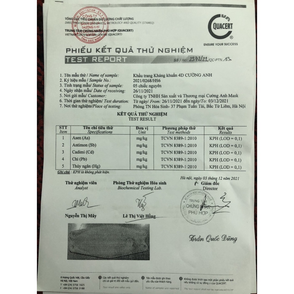 [1 thùng 300 cái)( 30 túi)]Khẩu Trang QuốcKF 4D Mask Chuẩn Hàn