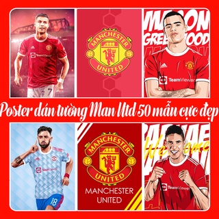 Poster Manchester United Nhiều Mẫu Cực Đẹp, Ảnh Dán Tường Manchester United Có In Theo Yêu Cầu