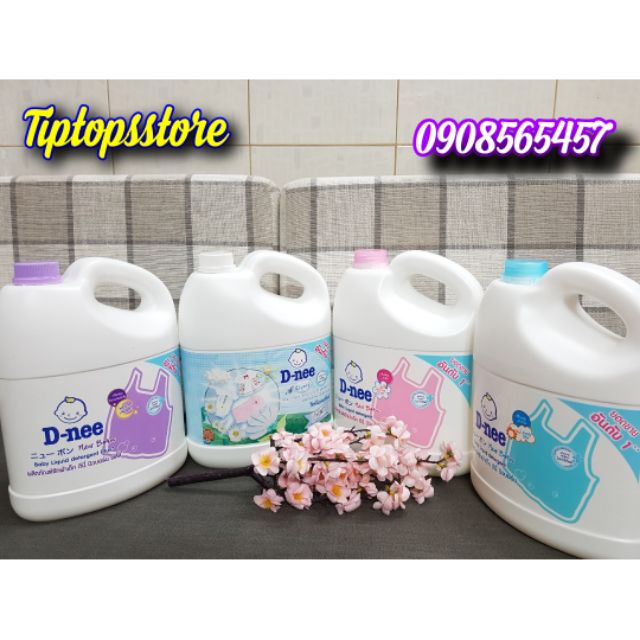 NƯỚC GIẶT XẢ QUẦN ÁO TRẺ EM DNEE THÁI LAN 3000ML