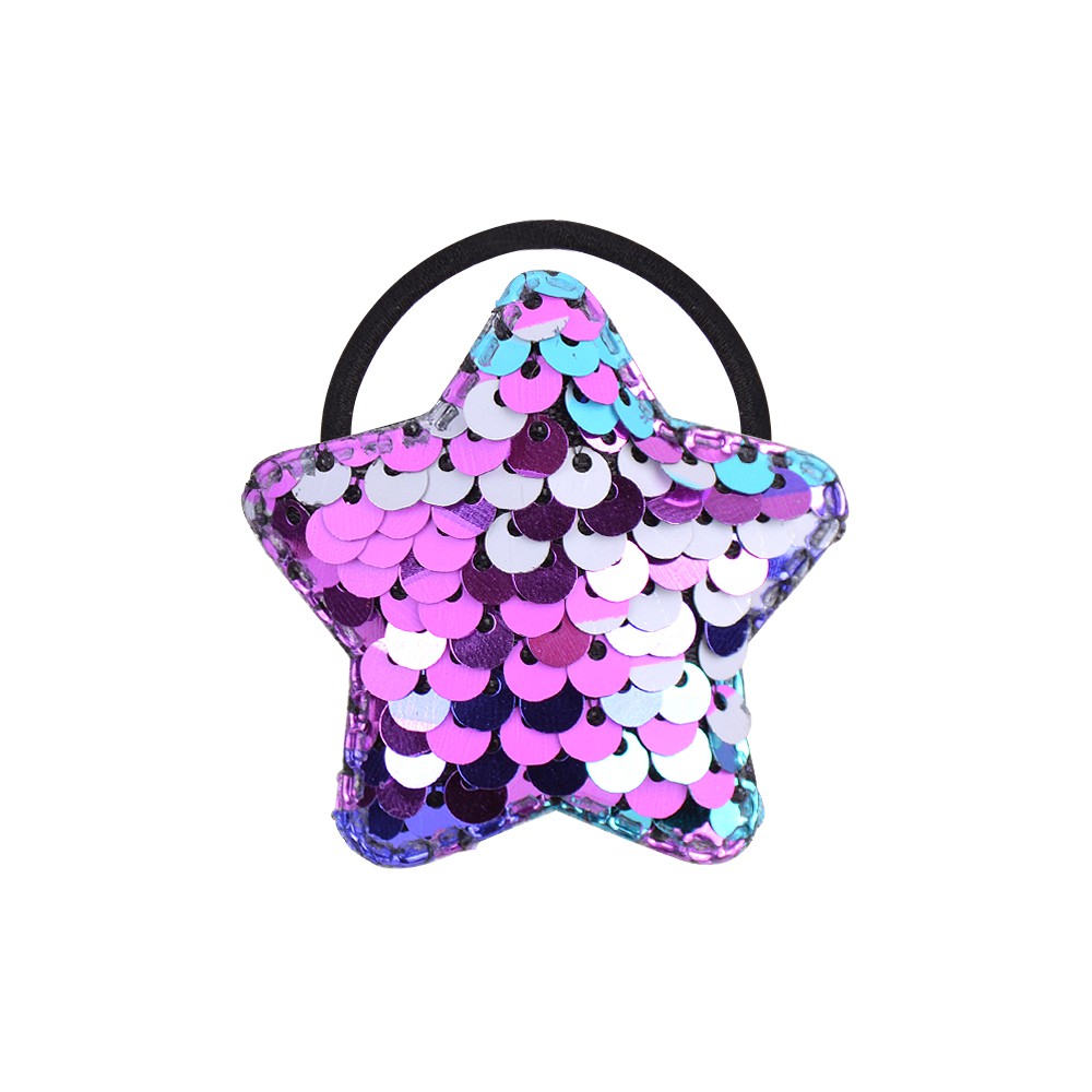 Dây buộc tóc KIDSBOWS đính sequin lấp lánh thời trang dễ thương cho bé gái