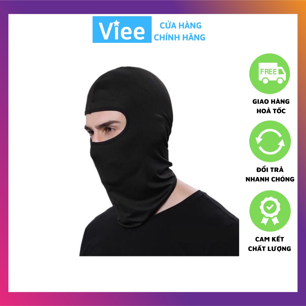 Khẩu trang khăn trùm đầu Ninja chống nắng chống bụi dành cho nam nữ Viee