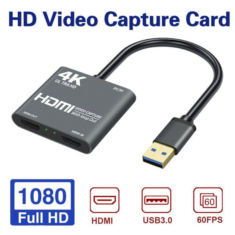 .Thẻ Ghi Hình Video OBS 4K 1080P 60fps Cổng USB 3.0