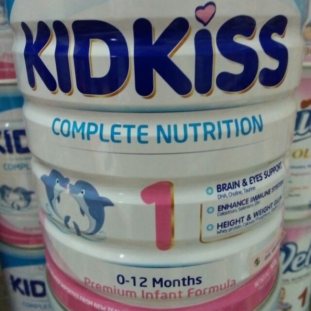 Combo sữa kidkiss 1, 900g
