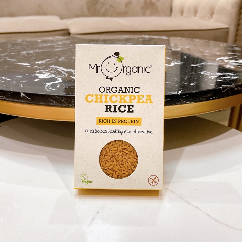 Gạo Đậu Gà, Đậu Lăng Đỏ, Đậu Hà Lan Mr Organic Cho Bé Từ 6m