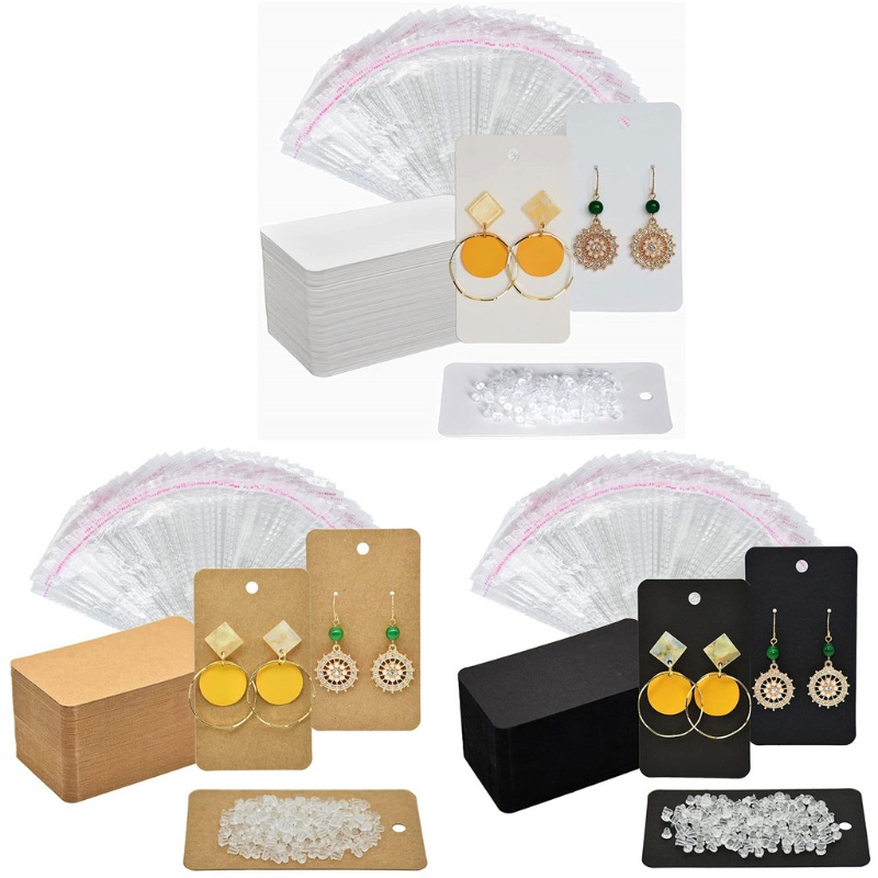 Set 100 Thẻ Trưng Bày Bông Tai Tiện Lợi