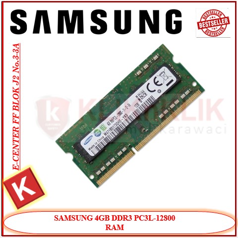 Ram Samsung 4gb Ddr3 Pc3L-12800 Sodimm