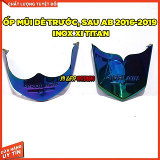 🏅 ỐP MŨI DÈ TRƯỚC, SAU HONDA SH VIỆT, AIRBLADE,WAVE ALPHA,VISION,SIRIUS ( MÀU TITAN GIÁ 1 CẶP) 🏅