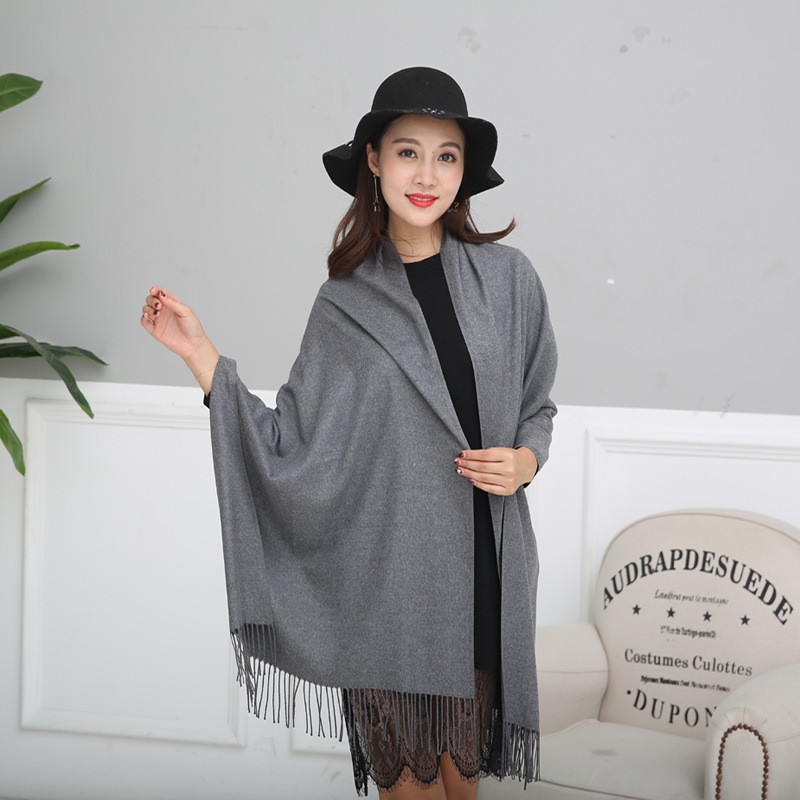 [FREESHIP❤️] KHĂN CASHMERE QUÀNG CỔ MÀU TRƠN CỰC MỊN ĐẸP