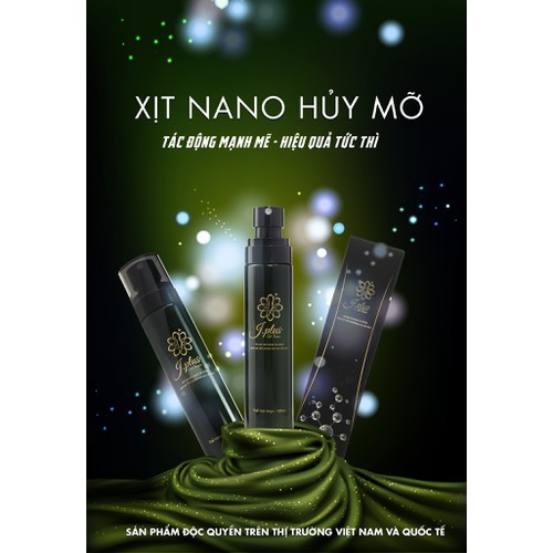 Xịt Nano Tan Mỡ Đan Trường Jplus - Giá tốt