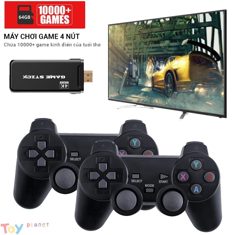 [HOT NEW] Máy Chơi Game Stick 4k HDMI 3500 game + thêm 20 game mới, game việt hóa, máy điện tư - BH 12 THÁNG | BigBuy360 - bigbuy360.vn