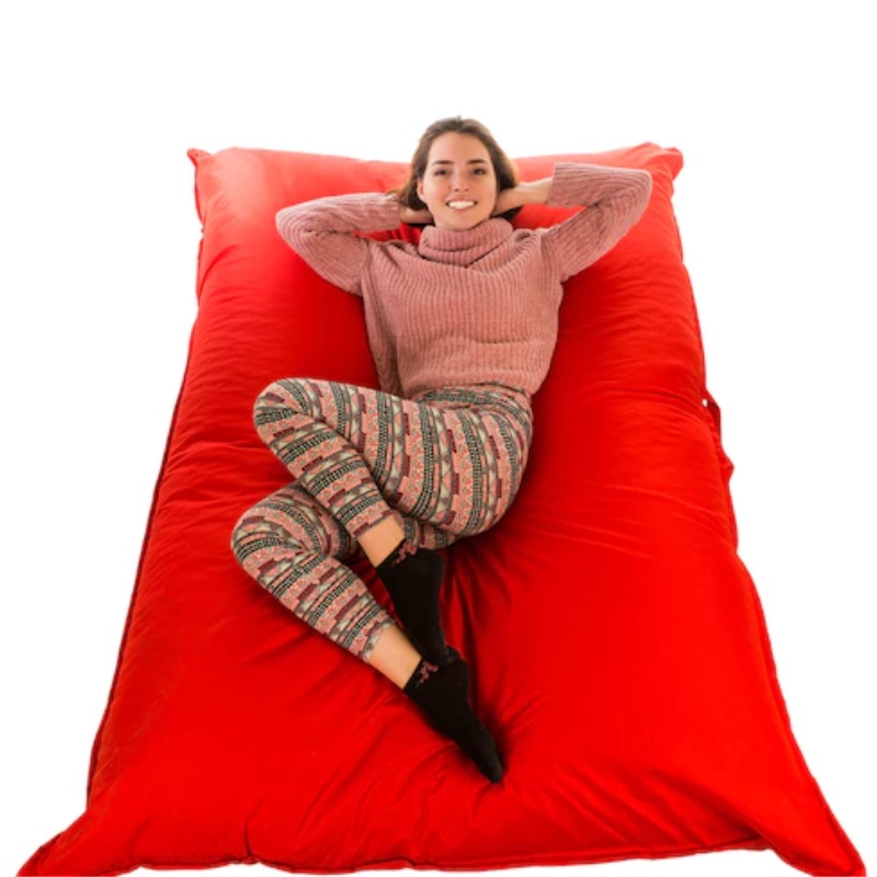 Ghế lười hạt xốp 3ii Home hình chữ nhật đa năng chống thấm size XXL 140x180cm XL 120x160cm L 100x140cm M 80x120cm