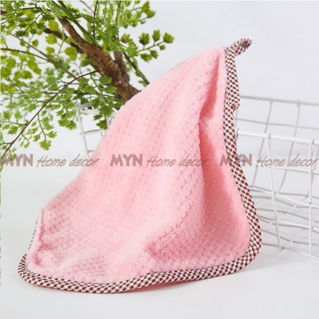 Khăn tay lau bếp đa năng có móc treo 25 x 27,5 MYN Home
