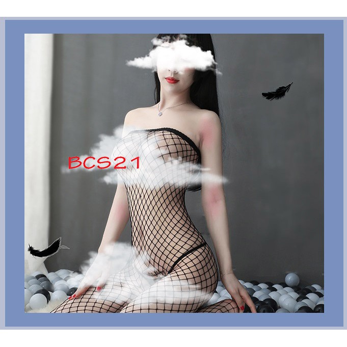 No. 35 28💕CHE TÊN💕 Bộ Đồ Ngủ Lưới Liền Thân Siêu Đẹp , Cosplay Xuyên Thấu Gợi Cảm Hở Đáy Quyến Rũ Bodystocking BCS21 | BigBuy360 - bigbuy360.vn