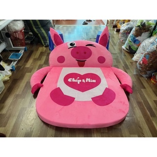 Giường ngủ cho bé Đệm thú bông handmade 1m1x1m6