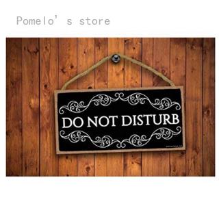 Cửa hàng của bưởi Móc treo cửa màu đen Không làm phiền Phụ kiện văn phòng tại nhà Dấu hiệu Mảng bám cho văn phòng tại nhà Trang trí cửa học tập