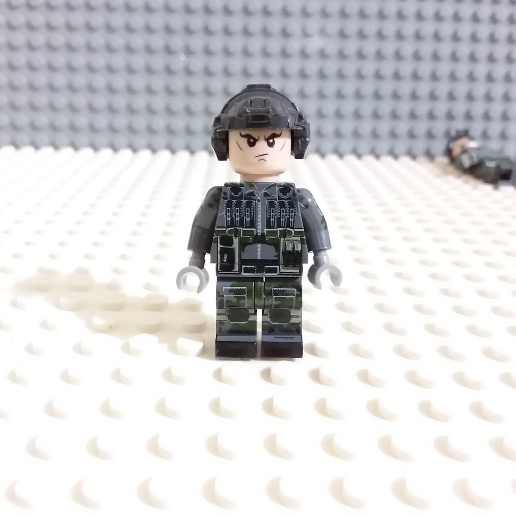 Minifigures Các Mẫu Nhân Vật Người Lính Camo Đẹp