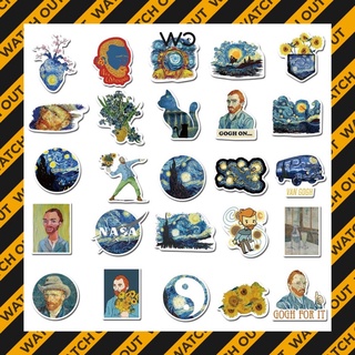 Set 40/50 stickers Van Gogh | WatchOut