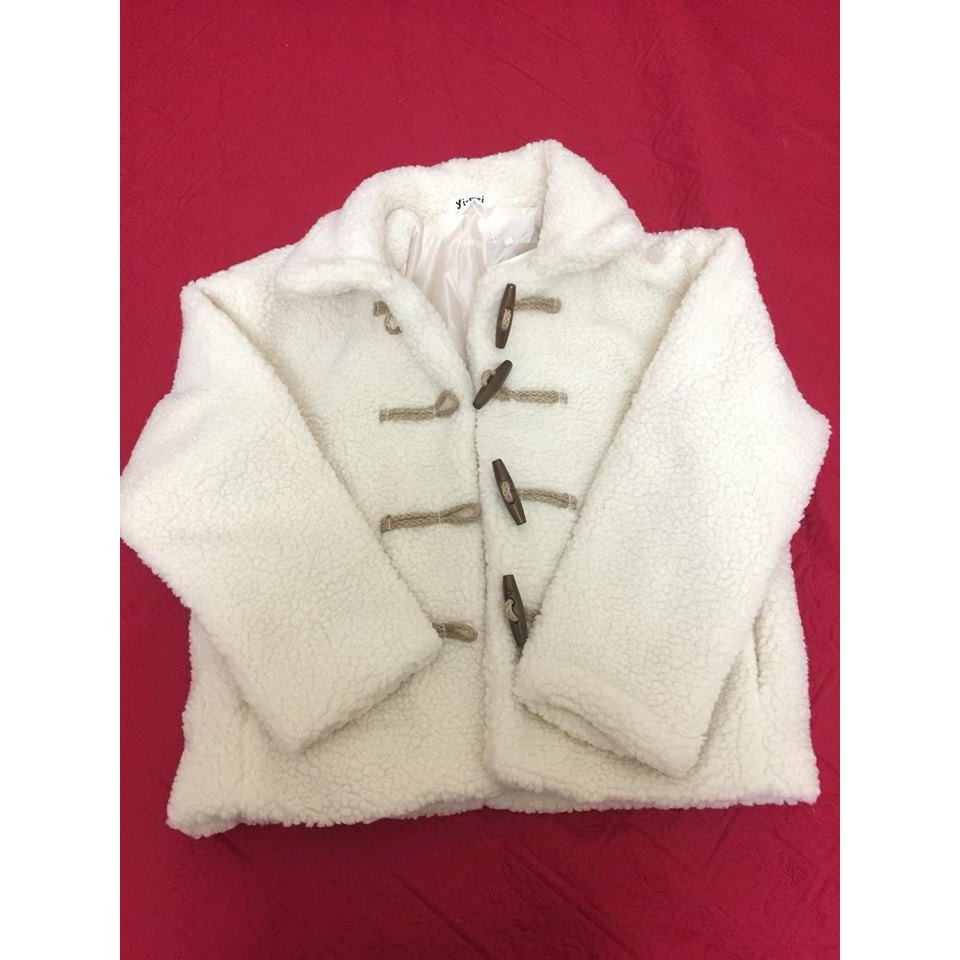 Áo khoác Lông cừu nữ kiểu dáng cổ điển | BigBuy360 - bigbuy360.vn