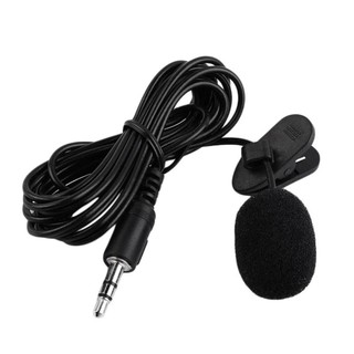 Micro Mini Kẹp Áo Jack 3.5mm Cho PC Notebook Laptop
