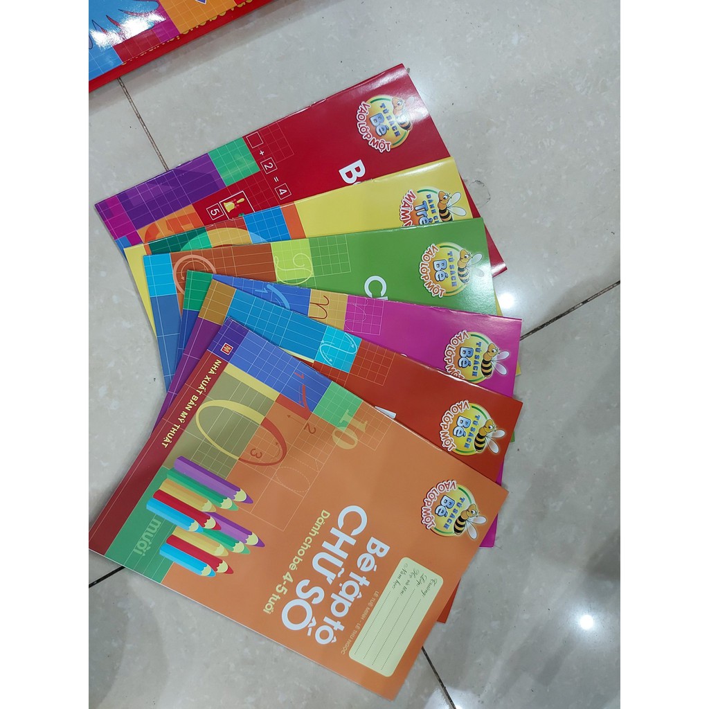 Sách - Bộ 6 cuốn chuẩn bị cho bé vào lớp 1