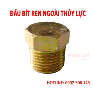 Bít ren ngoài sắt - đầu bít ren ngoài thủy lực - Phụ kiện sắt 7 màu