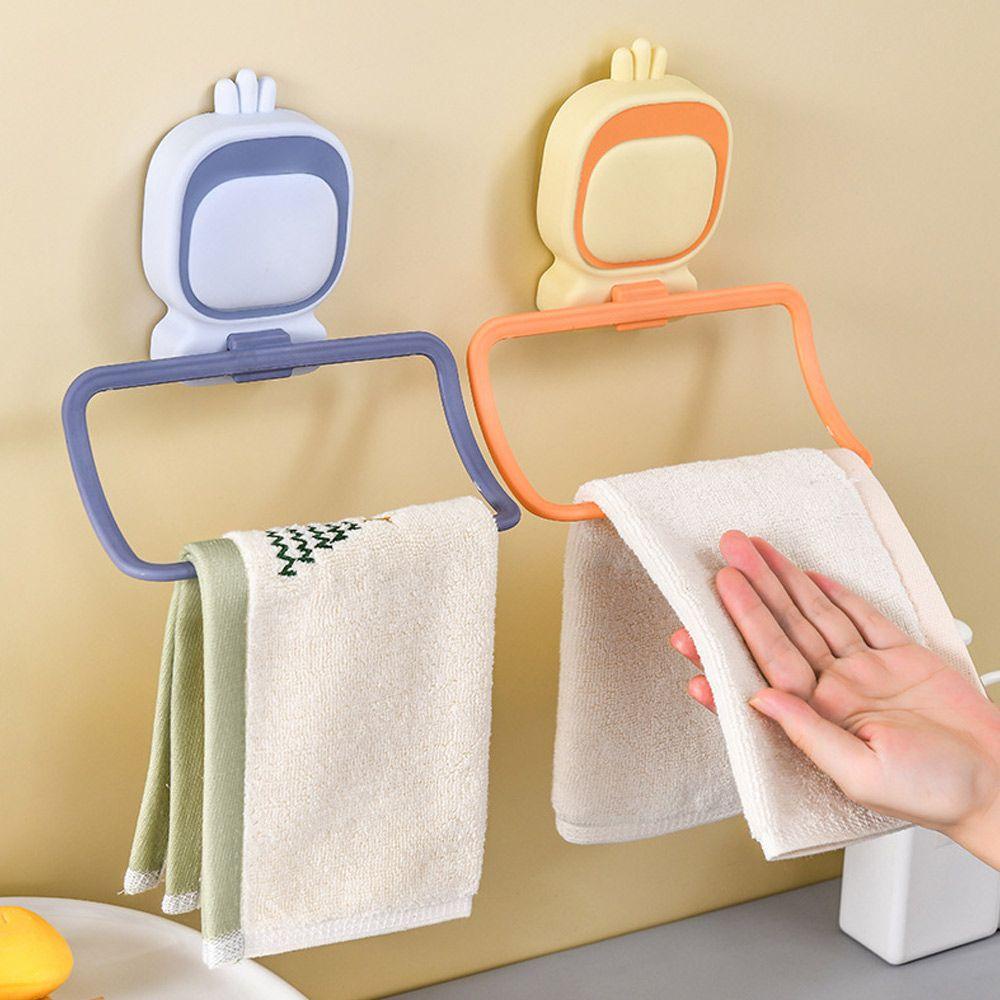 Giá treo khăn tắm KUNHEV không đục lỗ tiện lợi