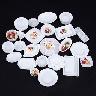Bộ 33 mô hình bát đĩa mini L29 dành cho nhà búp bê