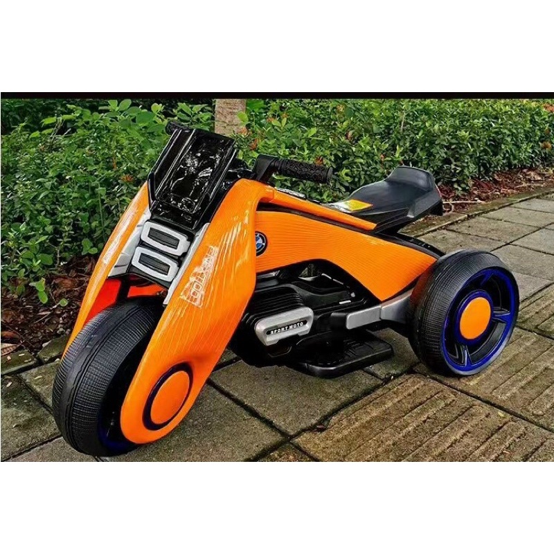Xe máy điện trẻ em A6199 -xe Mô tô điện - xe máy điện thể thao nghe nhạc cho bé